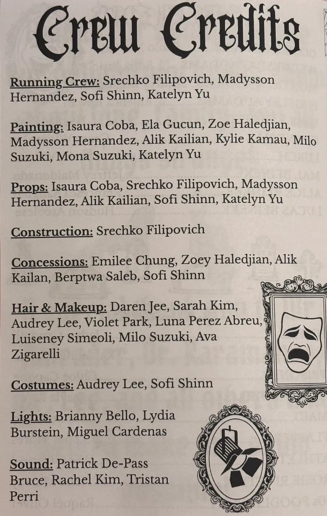 Musical Makeup Crew — 3